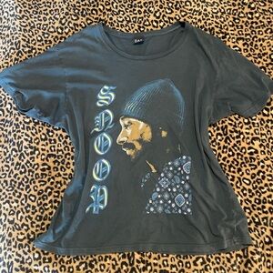 Snoop Dogg oversized graphic T-shirt